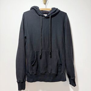 Todd Snyder X Champion French Terry Hoodie Size Small Black Made in Canada Sport